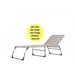 Amigo casanova Pi&ugrave; largo, lungo e alto, h. seduta 40 cm, sistema di elastici laterali.